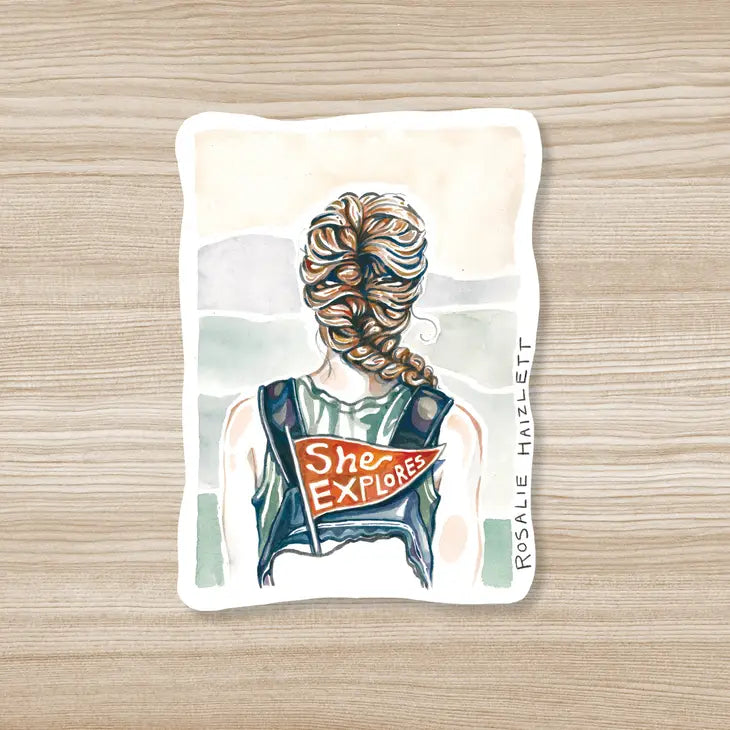 Rosalie Haizlett Stickers by Wild Lark