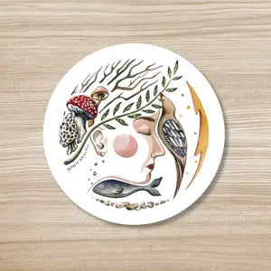 Rosalie Haizlett Stickers by Wild Lark