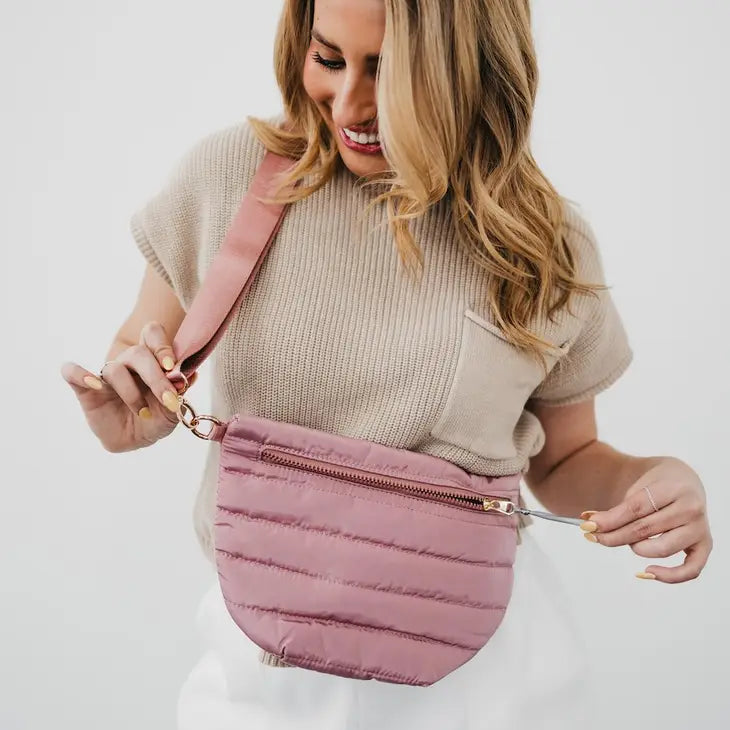 Jolie Puffer Belt Bag by Wild Lark