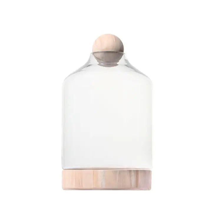 Chileno Terrarium Collection With Wood Topper GL1017 by Wild Lark