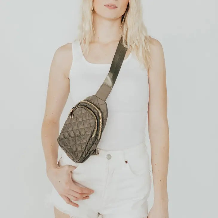 Pinelope Puffer Bum Bag by Wild Lark