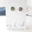 Real Flower Studs by Wild Lark