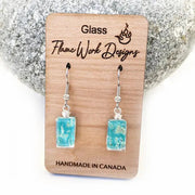 Dichroic Glass Earrings by Wild Lark