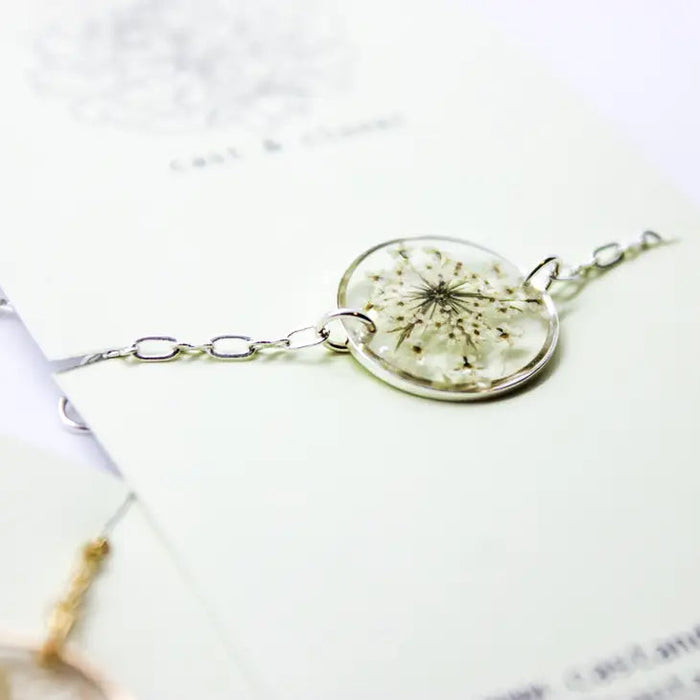 Pressed Flower Bracelets