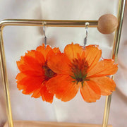 Pressed Cosmos Earrings by Wild Lark