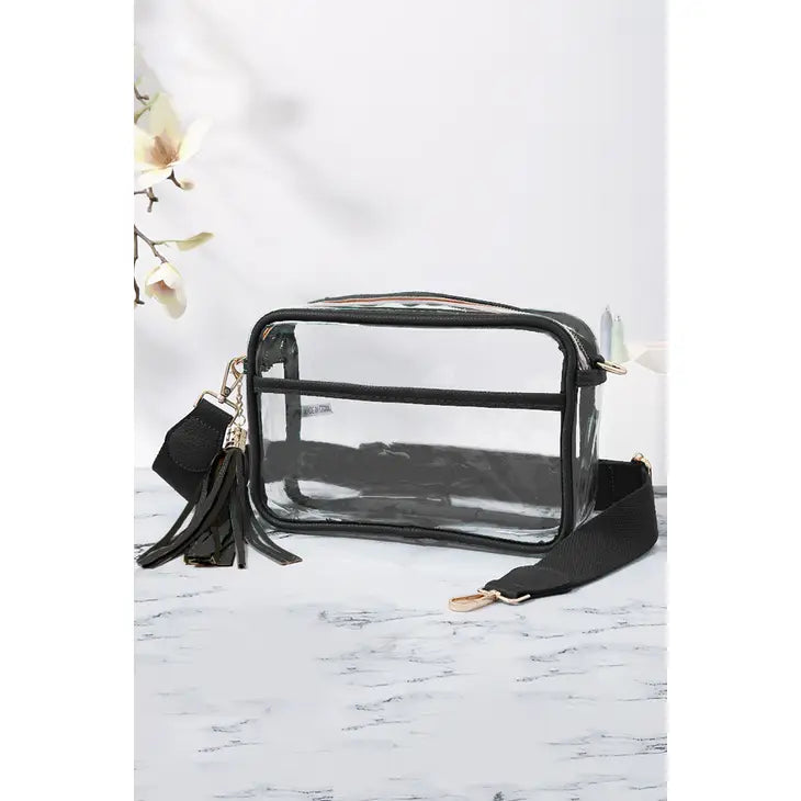 Clear Cross Body Camera bag by Wild Lark