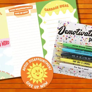 Demotivational Gift Set by Wild Lark