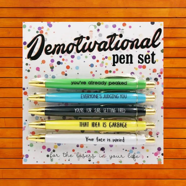 Demotivational Gift Set by Wild Lark