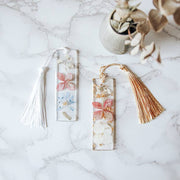 3.5" Pressed Flowers Resin Bookmark by Wild Lark