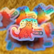 Cat Zoomies Sticker by Wild Lark