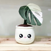 Monstera Deliciosa Albo Variegata Plushie by Wild Lark