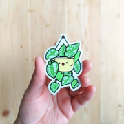 Satin Pothos Vinyl Sticker by Wild Lark