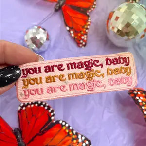 You Are Magic Baby Embroidered Iron On Patch by Wild Lark