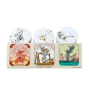 Limited Edition Holiday Tarot Shower Steamer Set by Wild Lark
