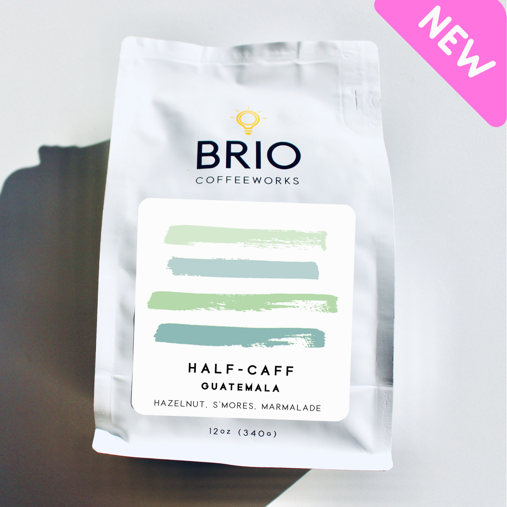 Half-Caff Guatemala Coffee - 12 oz. by Brio Coffeeworks