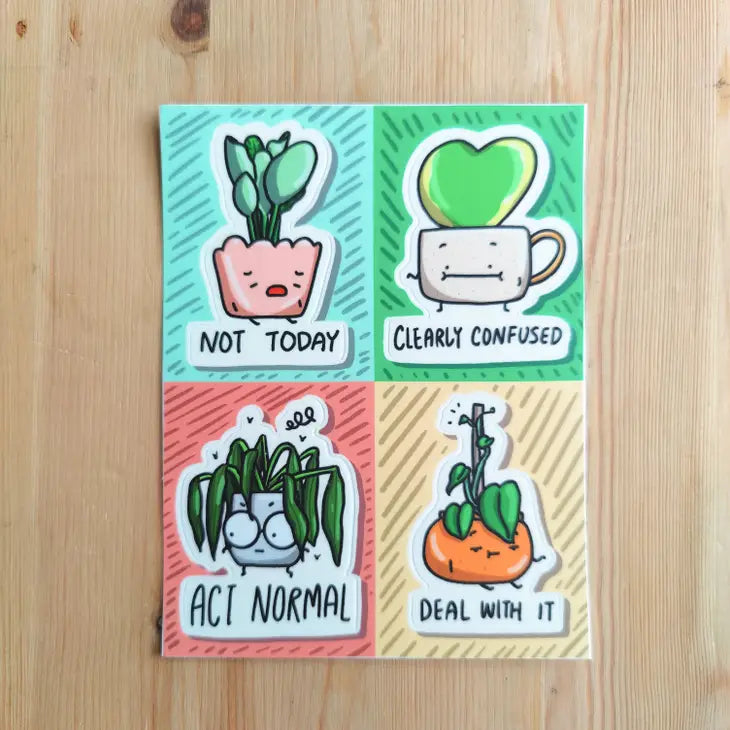 Attitude Sticker Sheet by Wild Lark