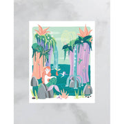 8" X 10" Mermaid Lagoon Print by Wild Lark