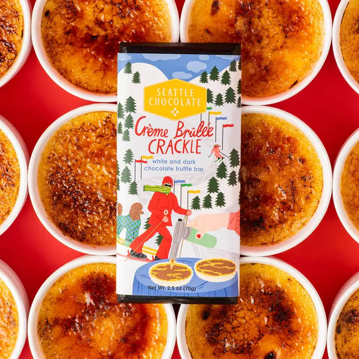 Crème Brûlée Crackle Truffle Bar by Wild Lark