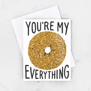 Everything Bagel Card by Wild Lark