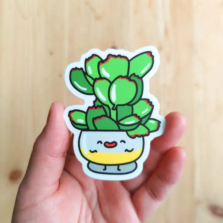 Bear Paw Succulent Vinyl Sticker by Wild Lark