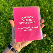 His Mother Can Have Him Now Break Up Card by Wild Lark