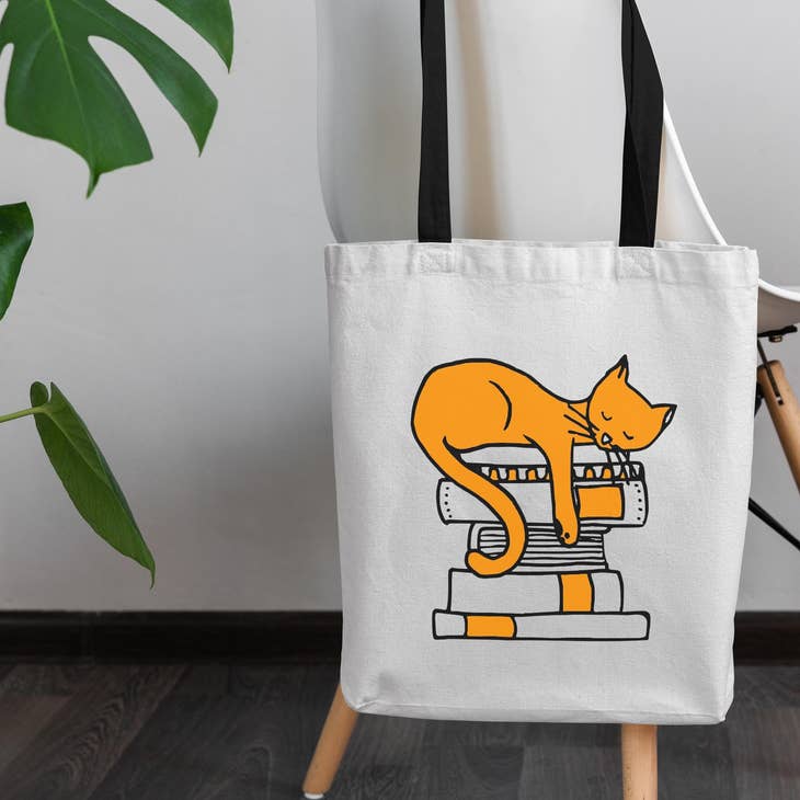 Cat Lover Tote Bag by Wild Lark