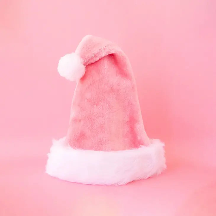 Luxe Santa Hat - Pink by Wild Lark