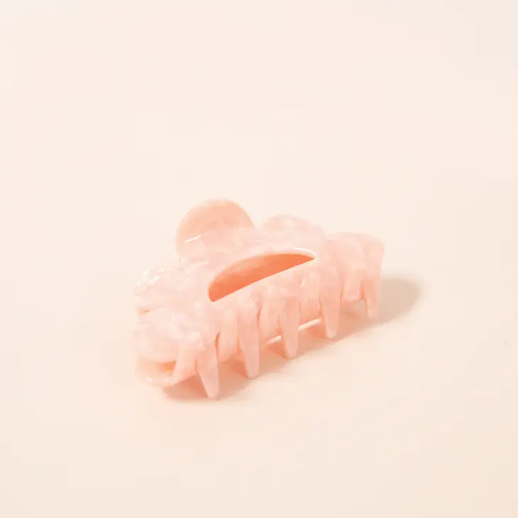 Scalloped Hair Claw - Peach by Wild Lark
