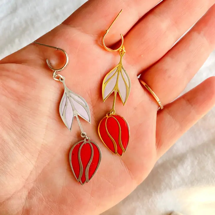 Tulip Earrings by Wild Lark