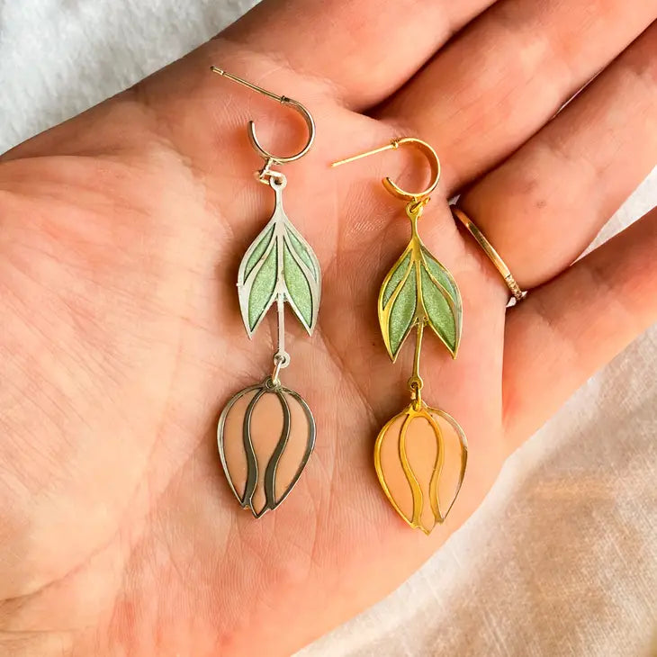 Tulip Earrings by Wild Lark