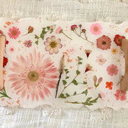 Pressed Flower Charcuterie Tray by Wild Lark