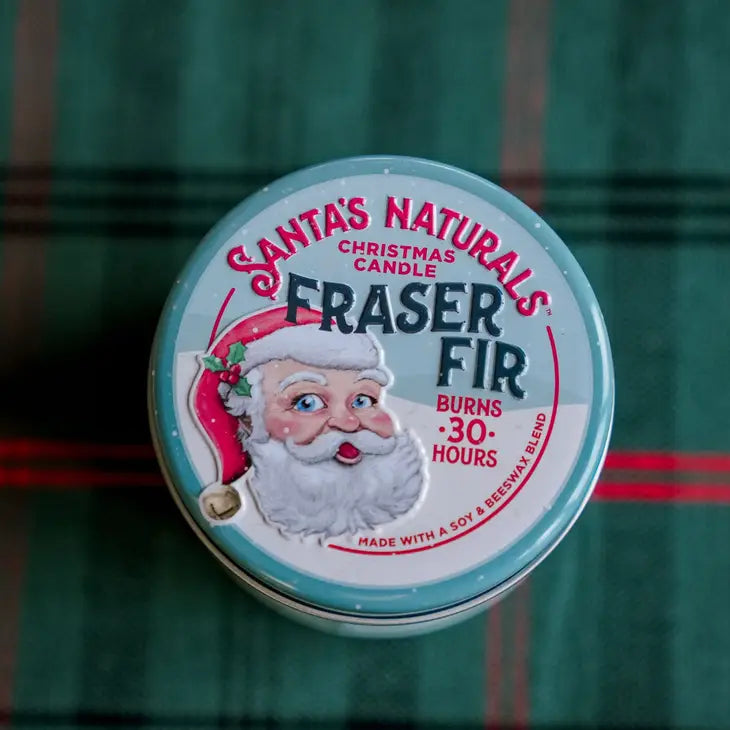 Santa's Naturals Fraser Fir Candle by Wild Lark
