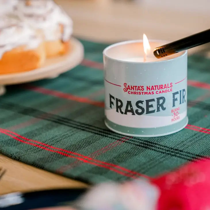 Santa's Naturals Fraser Fir Candle by Wild Lark