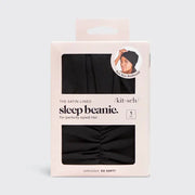 Sleep Beanie with Satin lining - Black by Wild Lark