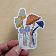 Mushroom Jar Sticker by Wild Lark