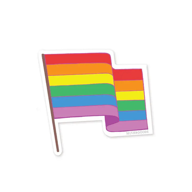 Rainbow Flag Sticker by Wild Lark