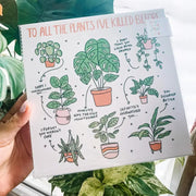 Plant Killer Square Print by Wild Lark