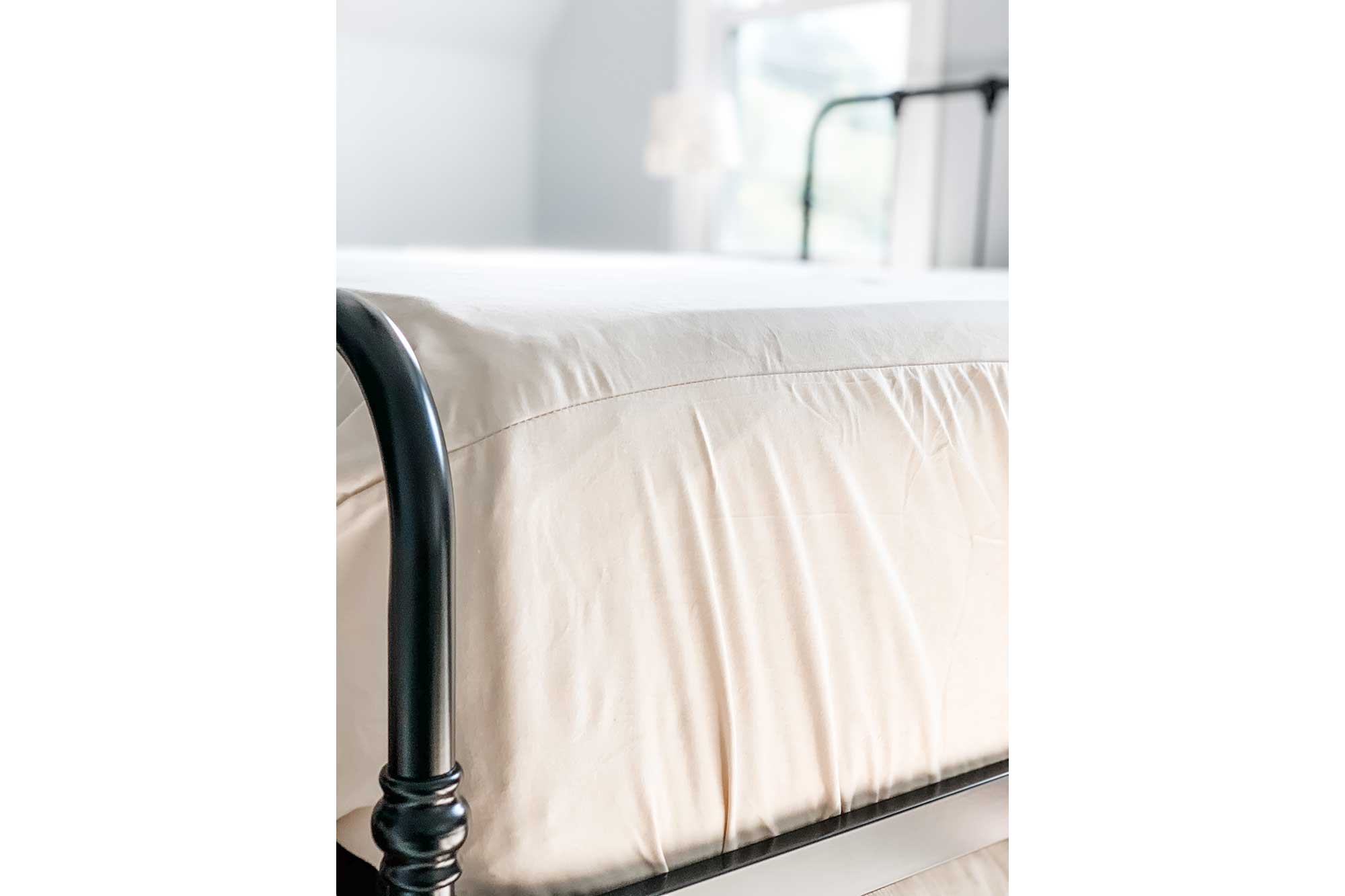 Sleep & Beyond Waterproof Mattress Protector - Organic Cotton by Natural Mattress Company