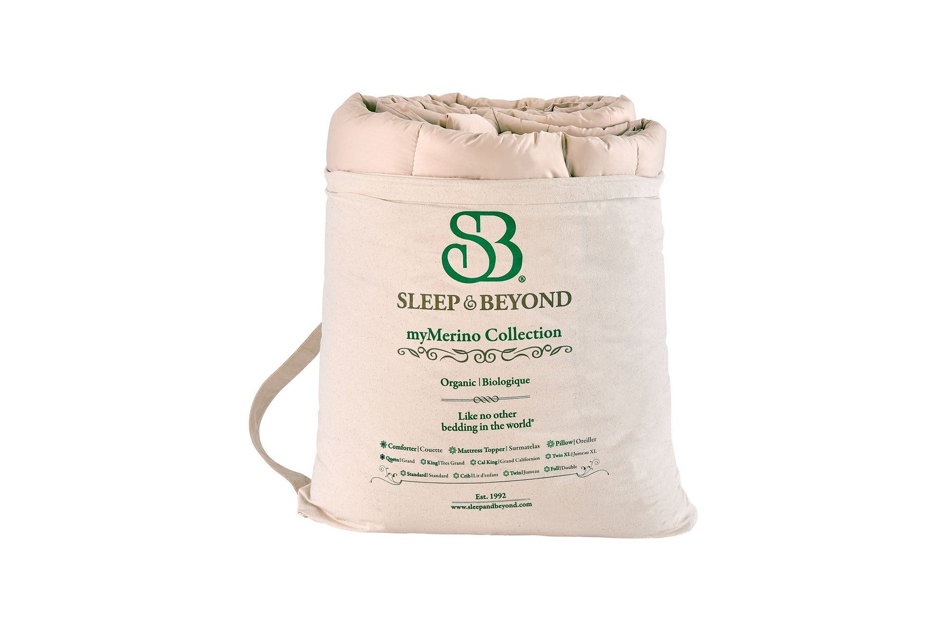Sleep & Beyond myMerino Comforter by Natural Mattress Company