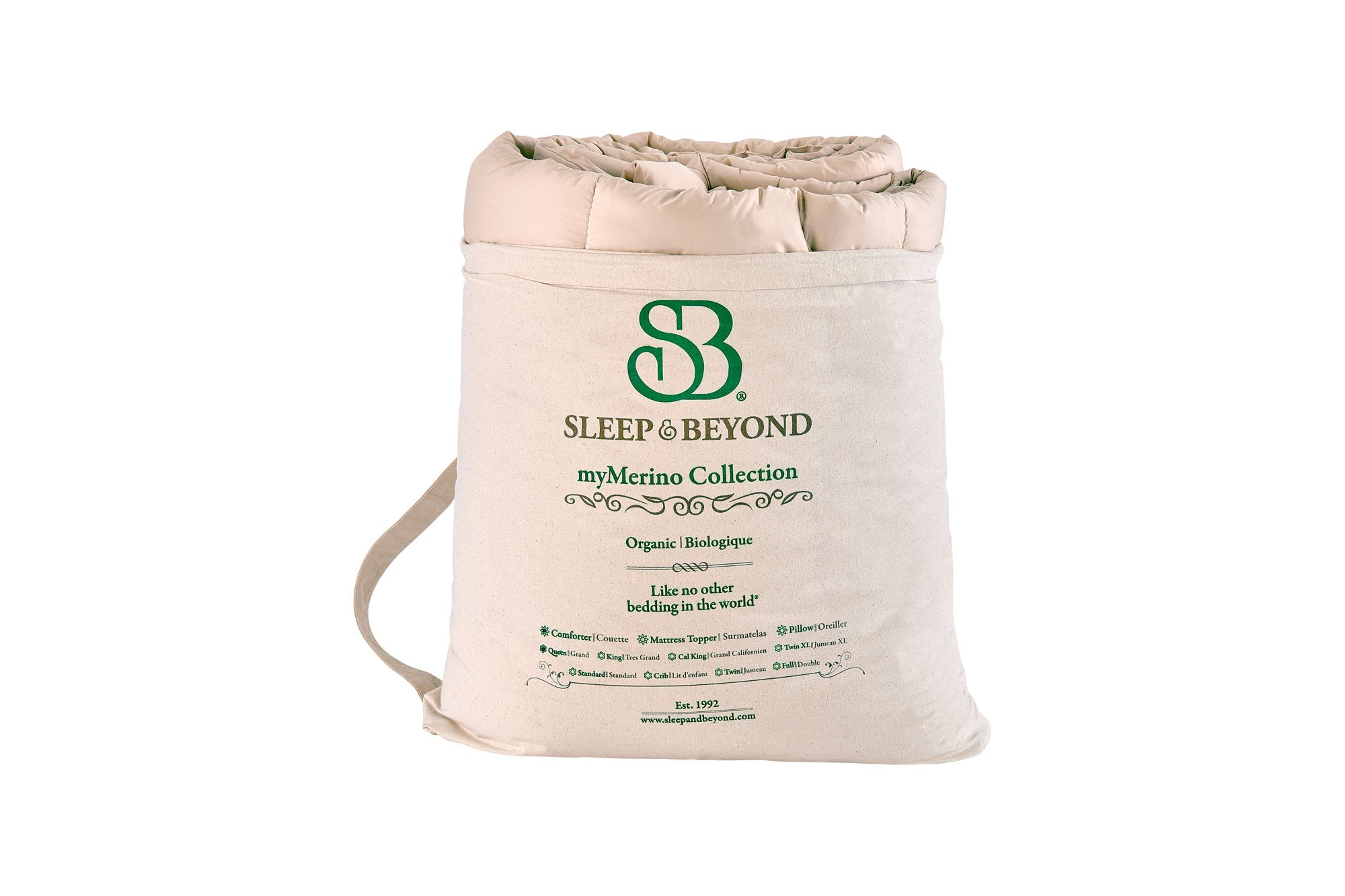 Sleep & Beyond myMerino Comforter by Natural Mattress Company