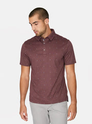 7Diamond Men's Spence Polo by Alpine Shop