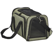 Midwest Duffy Pet Carrier Green Midium by Pet Food Warehouse