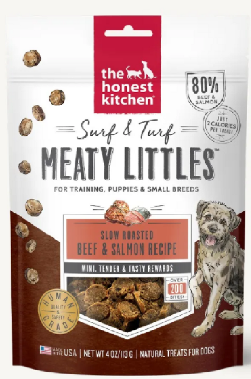 Honest Kitchen Meaty Bits Beef Dog Treat 4oz by Pet Food Warehouse