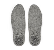 Extra pair of Merino Wool House Shoe Insoles by Queen City Footwear
