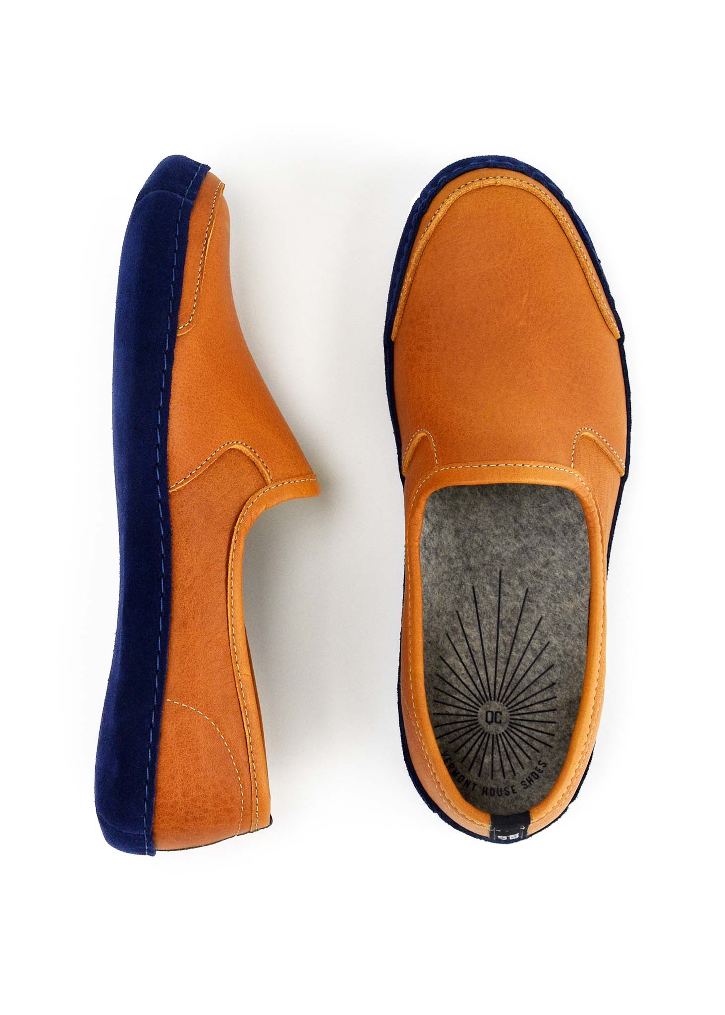 Vermont House Shoes®: Loafer - Tan by Queen City Footwear