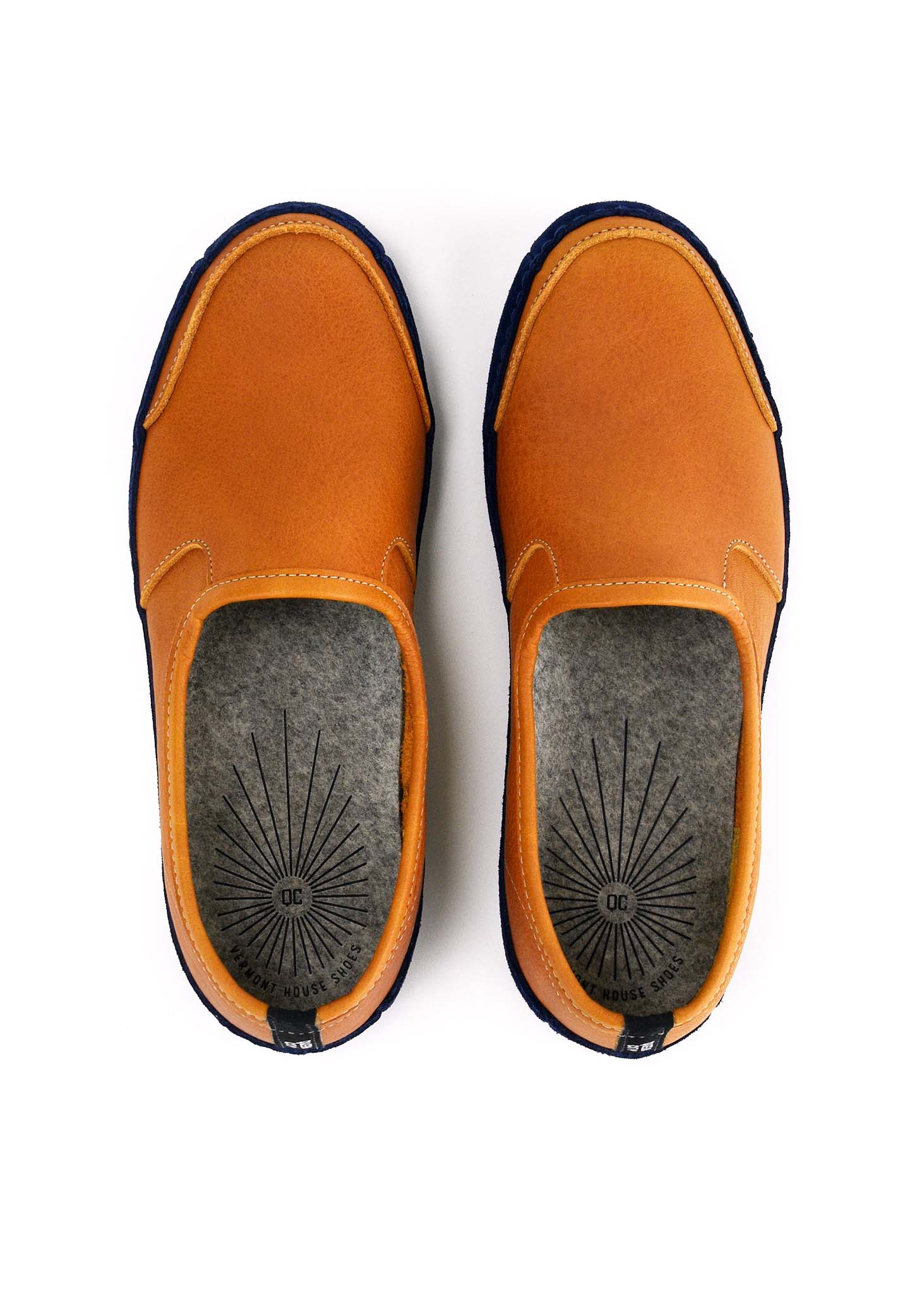 Vermont House Shoes®: Loafer - Tan by Queen City Footwear