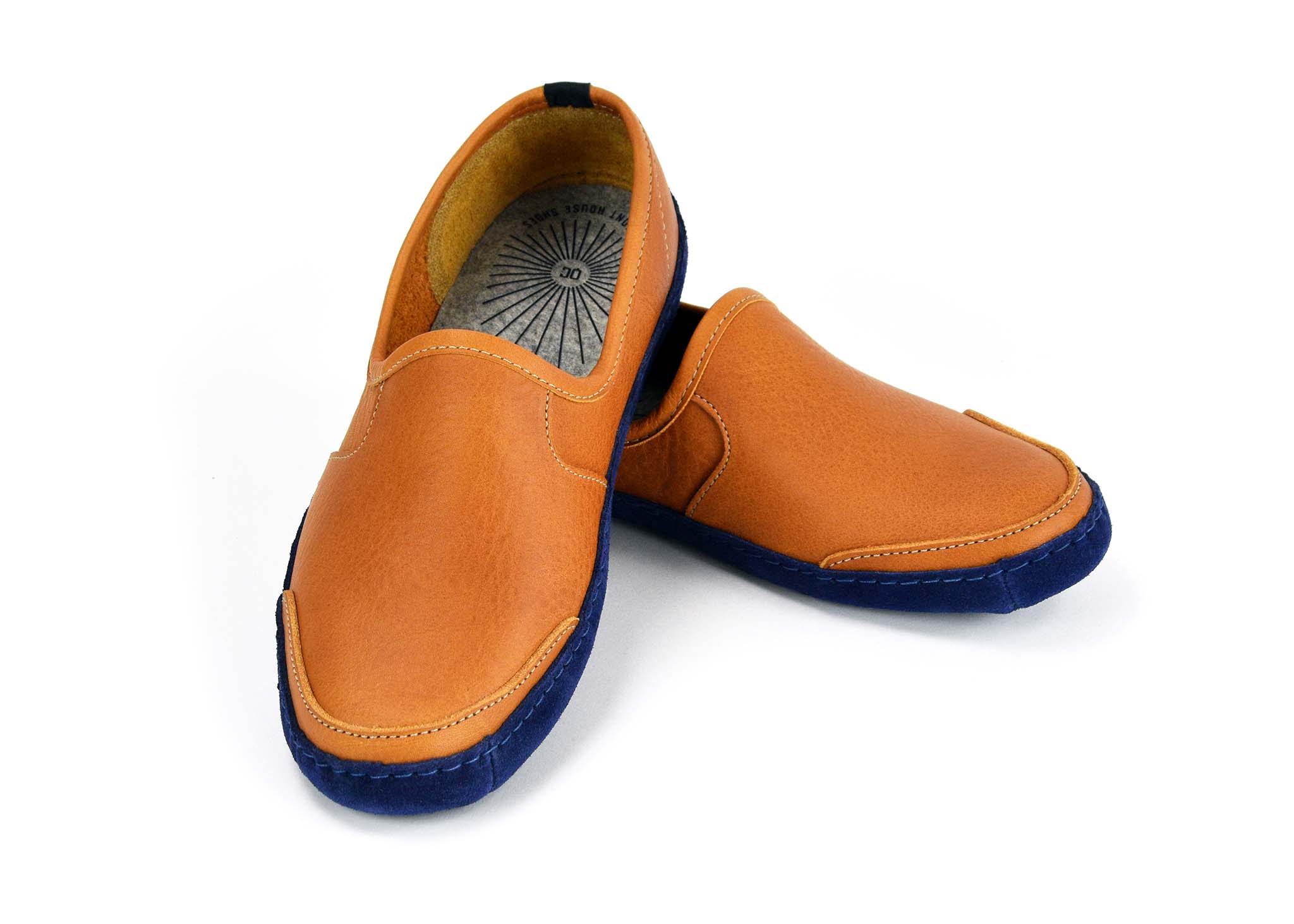 Vermont House Shoes®: Loafer - Tan by Queen City Footwear