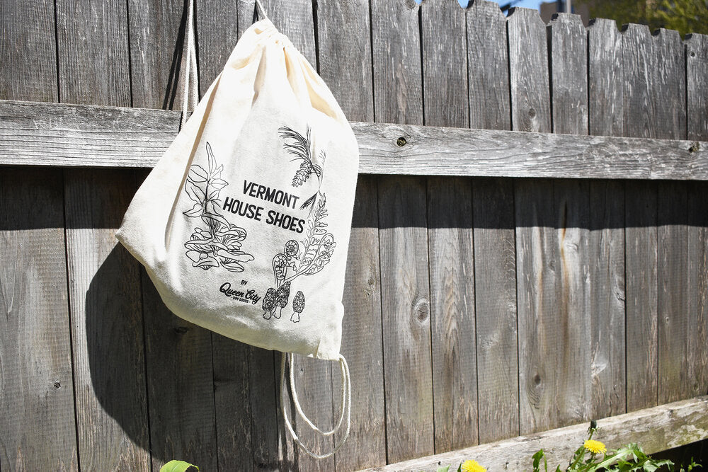 Vermont House Shoes®: Hi-Top - Tan by Queen City Footwear