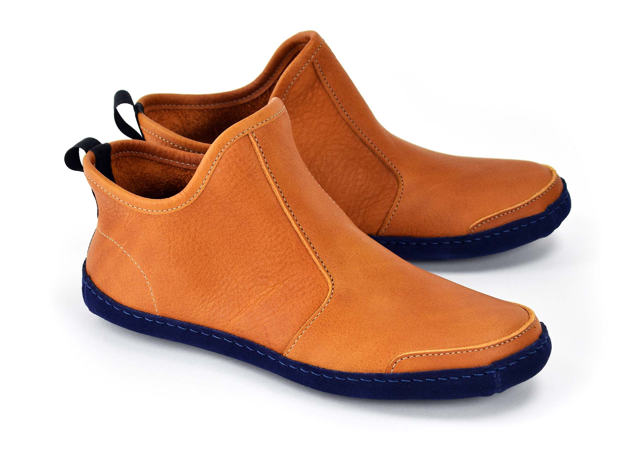 Vermont House Shoes®: Hi-Top - Tan by Queen City Footwear