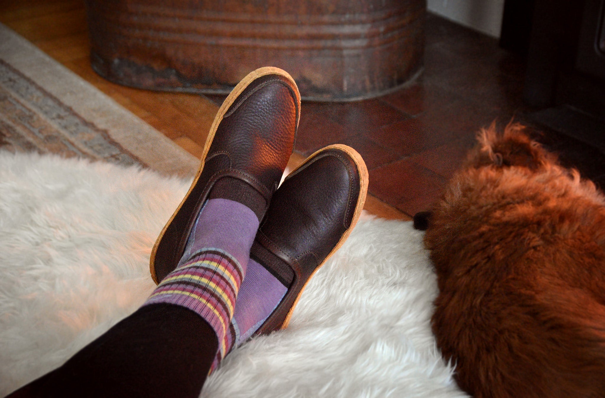 Vermont House Shoes®: Loafer - Chocolate by Queen City Footwear